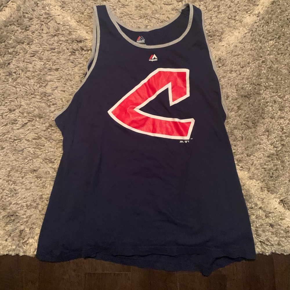 Vintage Cleveland Indians tank size XXL.  Hard to find size and style!